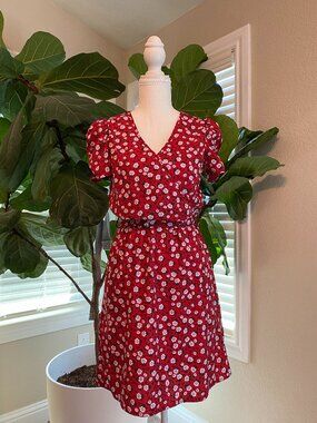 💕 Romantic Floral Prairie Mini Dress | Cottagecore Coquette Style